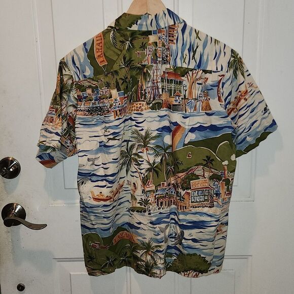 Reyn Spooner Lahaina Maui Aloha Hawaiian Shirt S - Picture 2 of 10